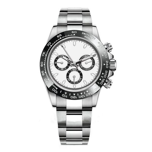 

mens u1 watch designer watch montre de luxe automatic wristwatch silver ceramic bezel 316l steel adustable folding buckle2550, Slivery;brown