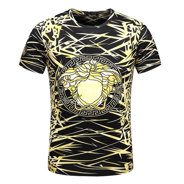 

men's t-shirts designer brand t-shirt summer casual cotton classic pattern short sleeve cotton t-shirt men's t-shirt m-xxxl #47, White;black