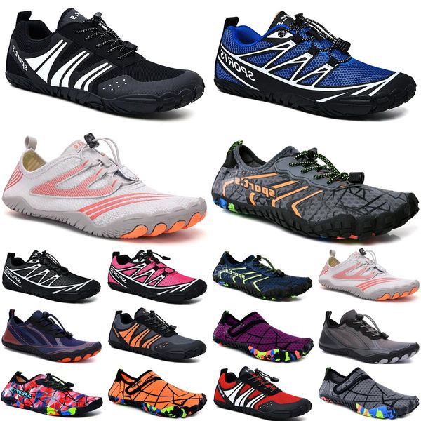 

water shoes women men shoes outdoor sandals swim beach diving dark grey green quick-dry size eur 36-45, Black