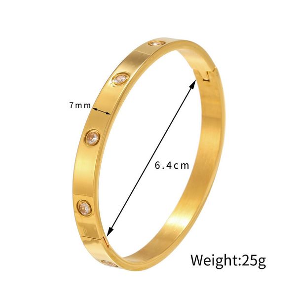 

fashion classic gold charm bracelet screw bracelet designer bracelet luxury jewelry women s bracelet classic titanium alloy plating gold tec, Black