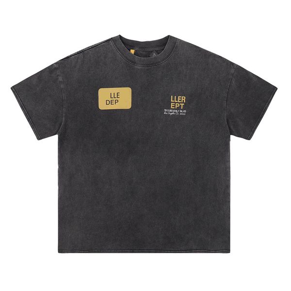 

men's plus tees & polos round neck embroidered and printed polar style summer wear with street pure cotton 2t5g4, Black;brown