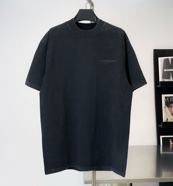 

men's plus tees & polos round neck embroidered and printed polar style summer wear with street pure cotton 22efw3, Black;brown