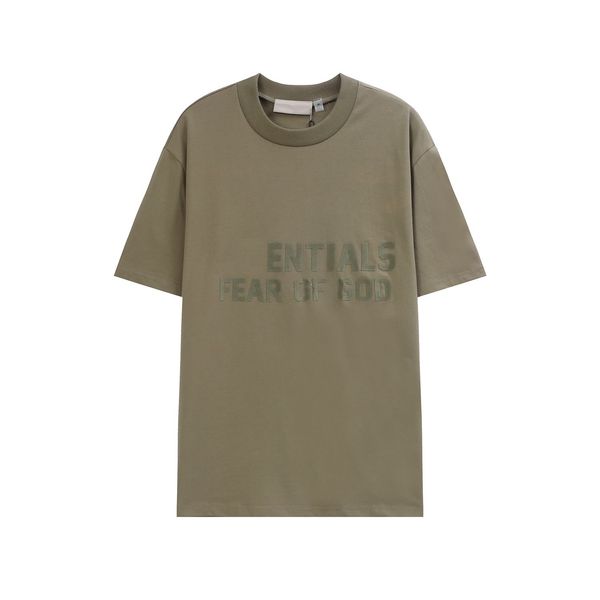 

2023 ess designer mens t-shirts womens tees shorts men summer fashion casual with letter superior quality x1, White;black