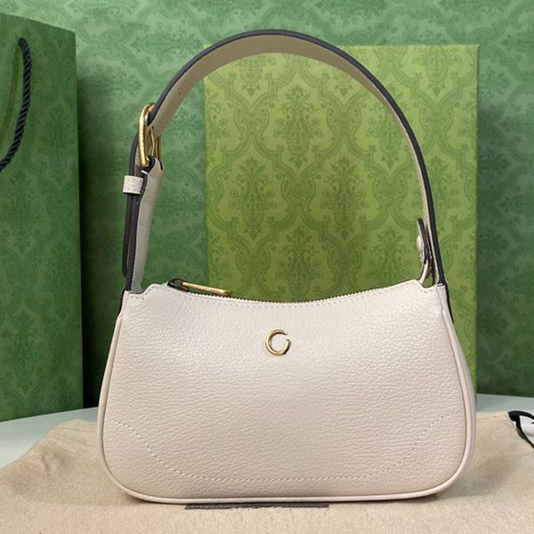 

shoulder bags totes designer handbag genuine leather half moon pack women mini wallet messenger bag span multiple colors 24 cm 230812