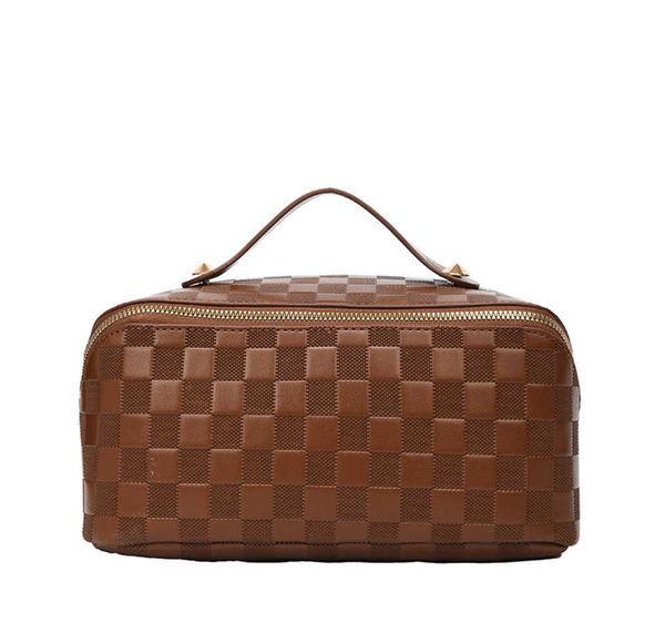 

toiletrys bag makeup bag large capacity fashion senior sense portable travel cosmetics storage