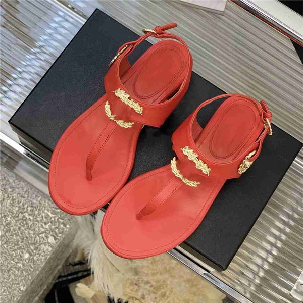 

luxury design sandals 2023 fashion channel women summer high heels leather cross lace up student casual slippers 08-009, Black
