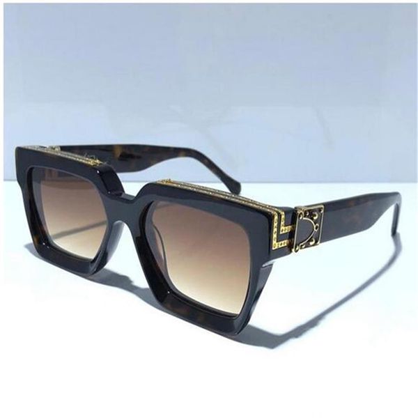 

2021 fashion square mens polarized designer women sunglasses lentes sun glasses men millionaire sunglass with box #96278t, White;black