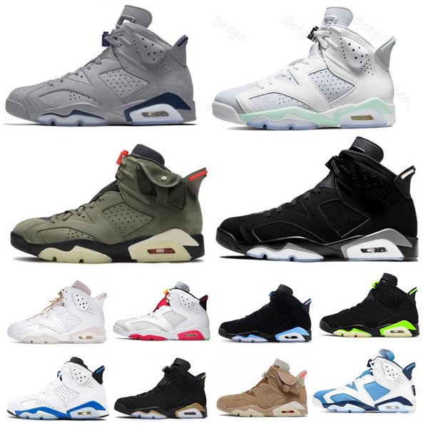 

jumpman 6 basketball shoes for men women 6s toro red oreo midnight navy unc cool grey georgetown infrared white university blue trainers out