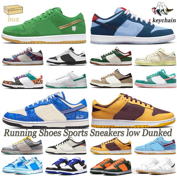 

2023 men women shoes running shoe medium olive bronze eclipse fruity pebbles bart simpson lows sneakers mens trainers eur 36-47