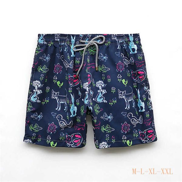 

men's shorts vilebrequin casual men's wear men's turtle beach pants sportswear pants home shorts surfer pants, White;black