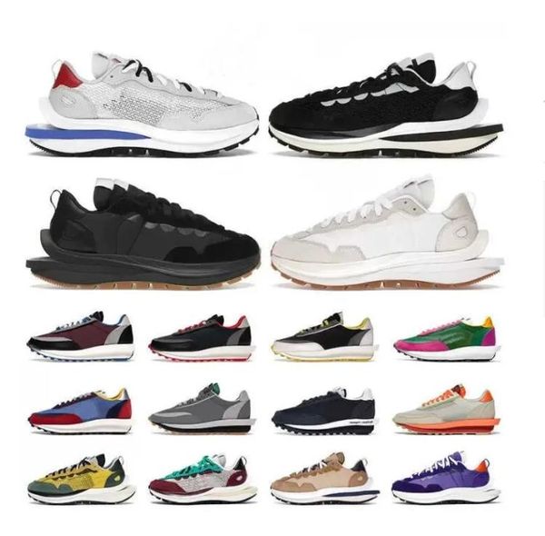 

running shoes men women 2023 sacais vaporwaffle ldv waffle black white sail gum sesame tour yellow pine green mens trainers outdoor sneakers