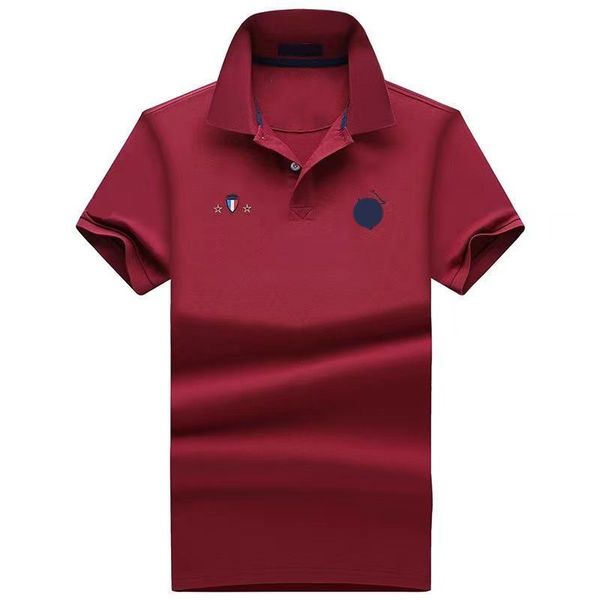 

mens polos oversized ralphs man short sleeve polo tee summer t shirt classic cotton letter loose tees horse sleeve laurens clothes, White;black