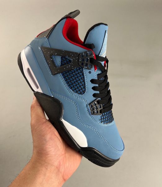 

university blue 4s jumpman basketball shoes for men women black cat bred cement cool grey motosports mens trainers sports shoes