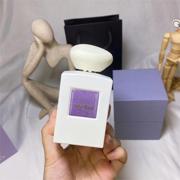 

2023 men and women glass bottle spray lavender limited new york perfume 100ml