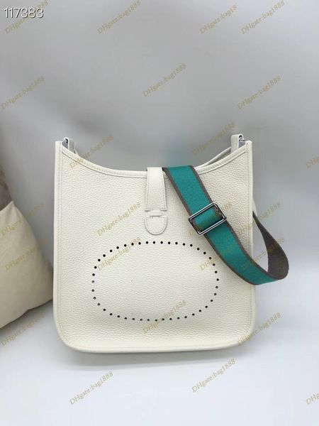 

luxury bag classic designer pure cowhide handbag handbag crossbody bag size 28cm fashion color matching shoulder strap crossbody bag casual