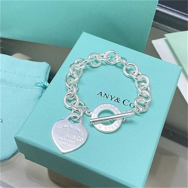 

2023 designer new fashion jewelry kmx. jiaxin brand 925 silver lesbian love buckle bracelet, Black