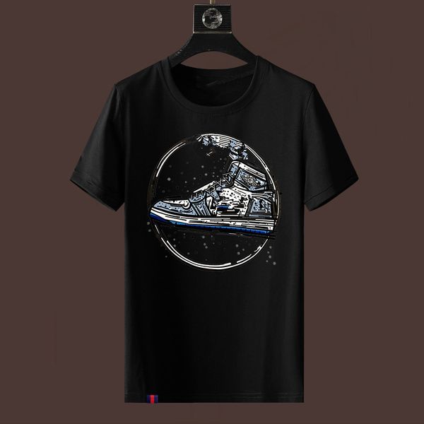 

28ss men's t-shirts fashion designer mens summer short sleeve european american 3d printing t-shirt men women couples casual clothes la, White;black