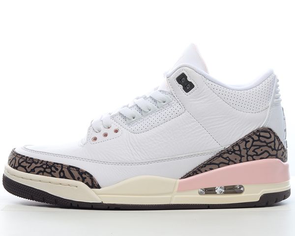 

jumpman 3s atmosphere basketball shoes dark mocha 3 outdoor running trainers sports sneakers ship with box