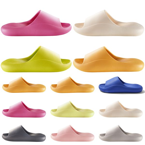 

designer sandals men women classic slipper mens summer beach waterproof shoes purple blue womens indoor outoodr slides, Black