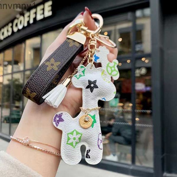 

buckle keychain louise 2021 vuitton key chain viuton lovers lvs car keychains handmade leather keys chains men women bags pendant accessorie, Silver