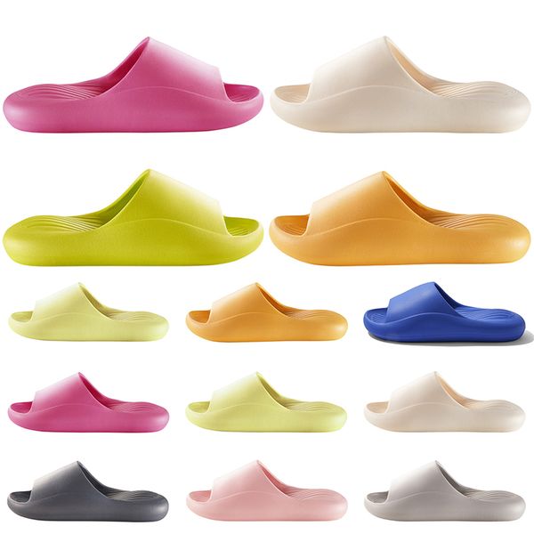 

designer sandals men women classic slipper mens summer beach waterproof shoes yellow red womens indoor outoodr slides, Black