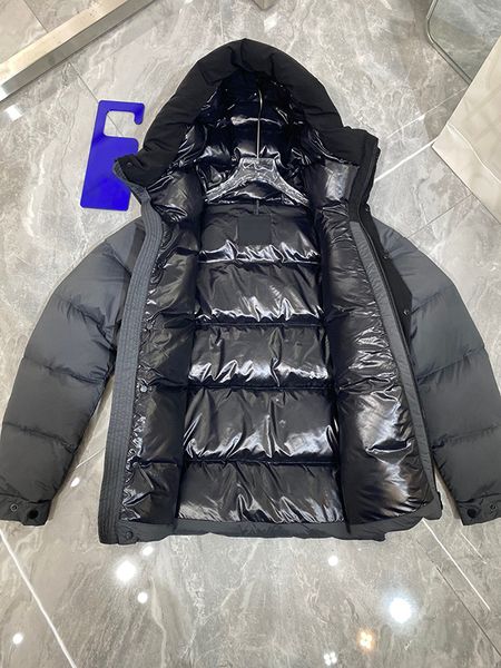

madeiramendownjacketblackknightbranddesignerpufferfashionhombrecoatsize1--5, Black