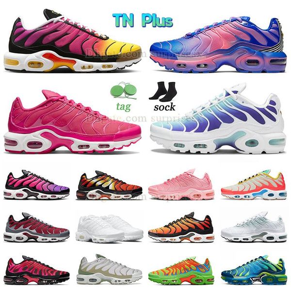 

dhgate retro tn plus original running shoes pink prim bleached aqua full gradient blue pink men women sneakers outdoor trainers su mean gree