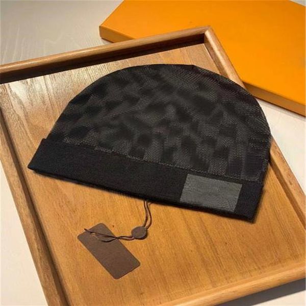 

2021 european designer hats fashion men's women's autumn and winter hats259k, Blue;gray