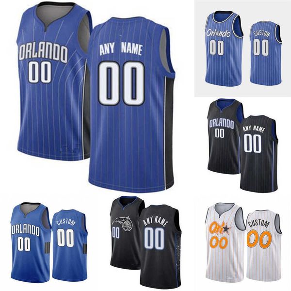 

men women youth orlando''magic''custom 21 moritz wagner 25 admiral schofield 50 cole anthony 5 paolo banchero 4 jalen su, Black;red