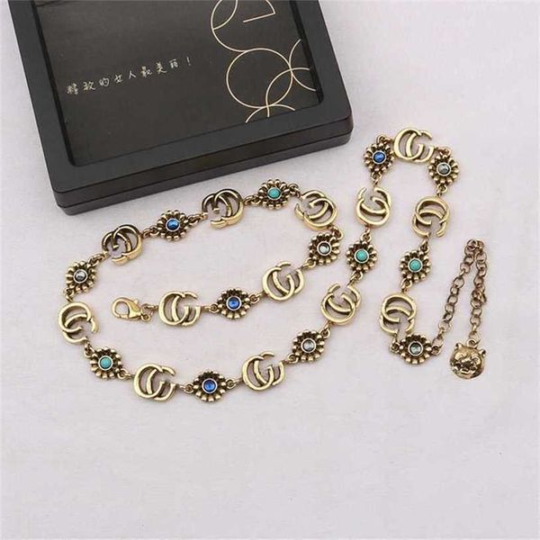 

2023 designer new jewelry ancient family neckchain women's fashion versatile personalized collarbone chain small tiger head necklace, Silver