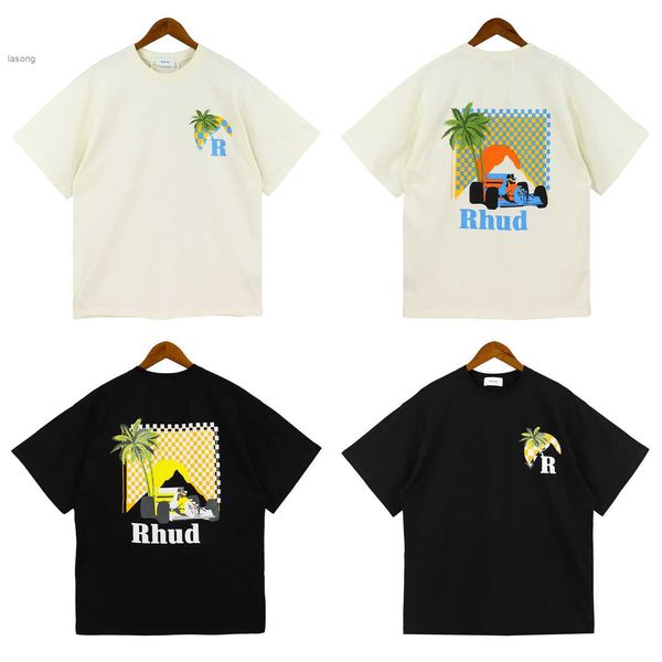 

craftsmanship mens t shirts summer fashion designer tshirts street casual short sleeve beach style tees cotton printing rhude shirts 1-4dcyk, White;black