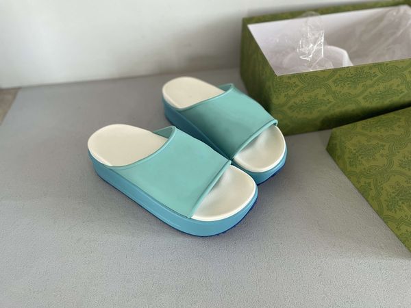 

2025 Summer Color Women Beach Bubble Sandals Indoor Custom Designer Ladies Home Slides Slippers For Women, Green