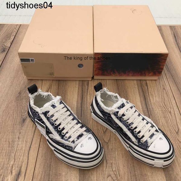 

designer vanness wu xvessels beggar shoes men's and women's net red thick sole inside high flame canvas shoes small fragrant women, Black