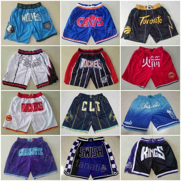 

team just don basketball pocket zipper pant hippop shorts short wear western eastern running all stitched gordon hayward deaaron fox frank, White;black
