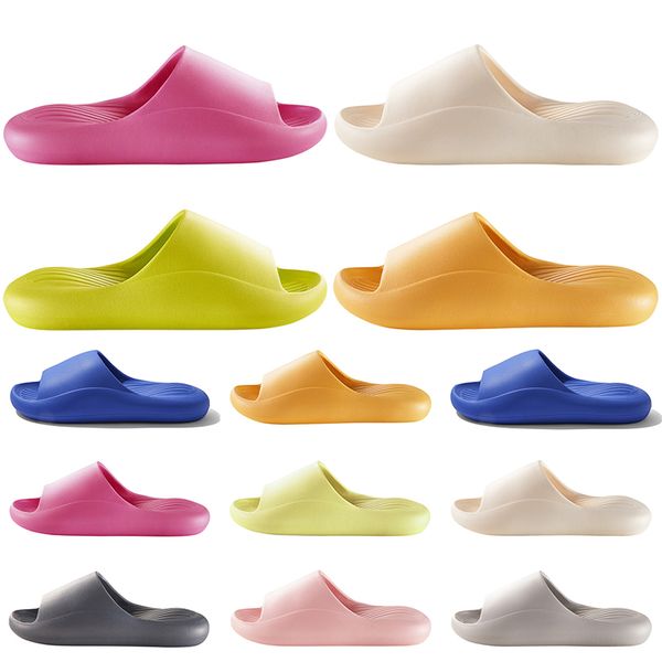 

designer sandals men women classic slipper mens summer beach waterproof shoes yellow brown womens indoor outoodr slides, Black