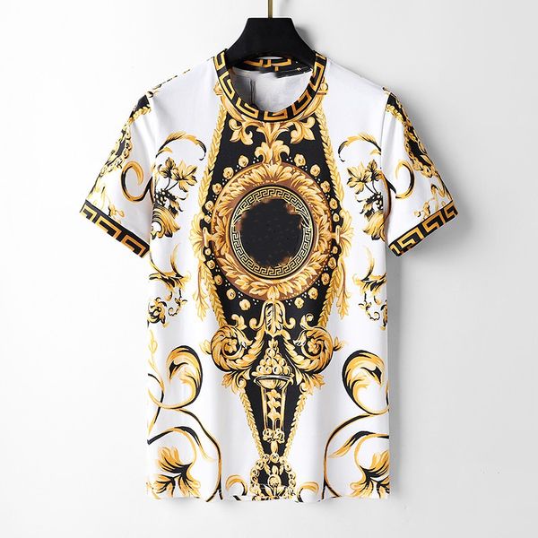 

2023 men's t-shirt and polo shirt fashion brand t-shirt designer men's t-shirt soft cotton short sleeve anti-wrinkle male and fema, White;black