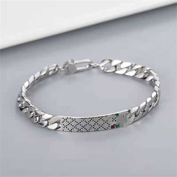 

2023 designer new fashion jewelry zhan's same bracelet men's women's lovers pair of simple and versatile birthday valentine&#, Black