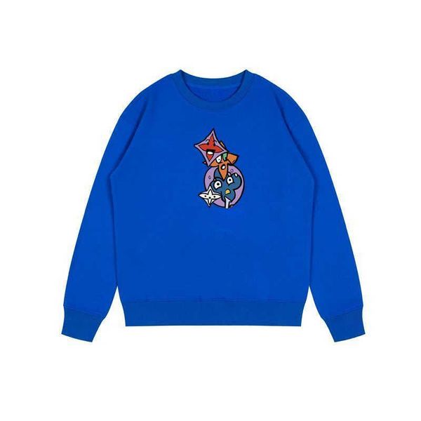 

digital printed sweatshirt men women sweaters luxury designer sweater long sleeve t shirt round neck coat cotton pullover hoodie 4xl 5xl, Black