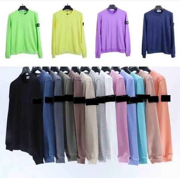 

designers mens stone hoodie candy hoody stones women casual logo long sleeve couple loose o-neck sweatshirt brand couples pullover 17 colors, Black