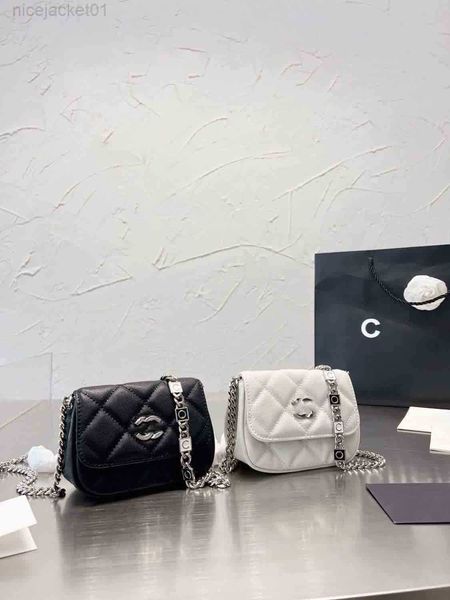 

designer channel cc women chanei bag new xiaoxiangfeng women's letter chain small square bag lingge versatile one shoulder crossbody mi