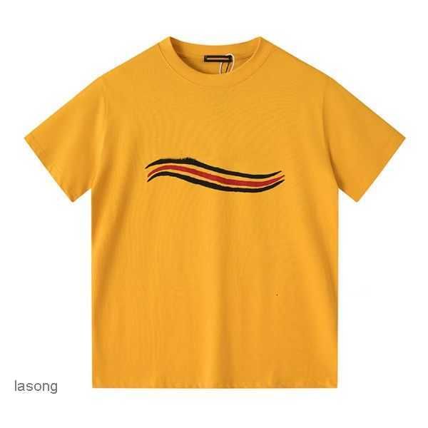 

designer men's t shirt women luxury new rainbow t shirts fashion short sleeve classic pure cotton comfortable summer clothes size s-2xl, White;black