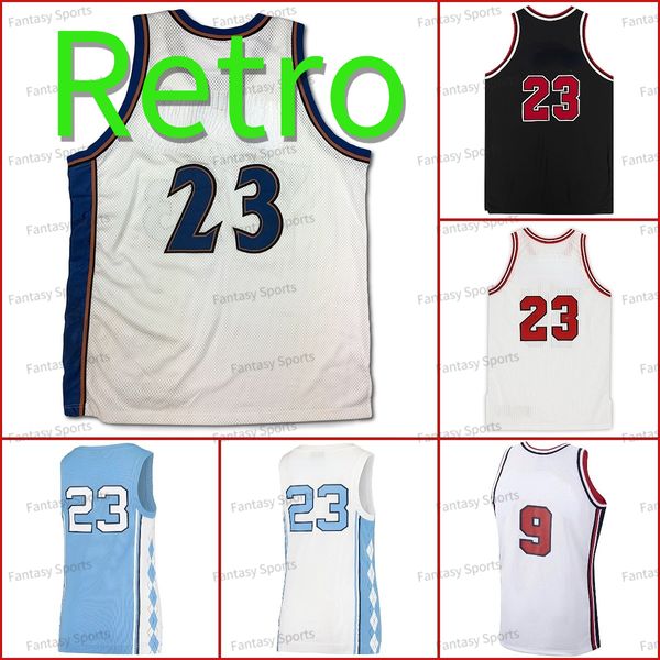 

north carolina tar heels basketball jersey 23 9 team usa college mens retro 1992 dream white blue red jerseys stitched, Black;red