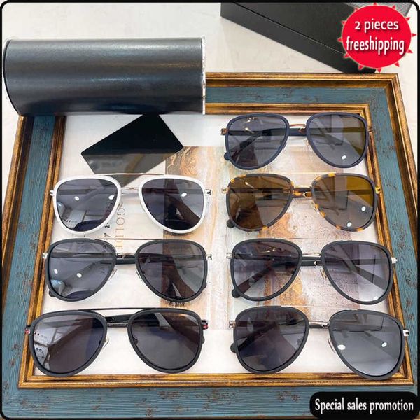 

brand design sunglasses wind ins to-ad shaped driver driving anti ultraviolet star same bv5056 uv400 high quality, White;black