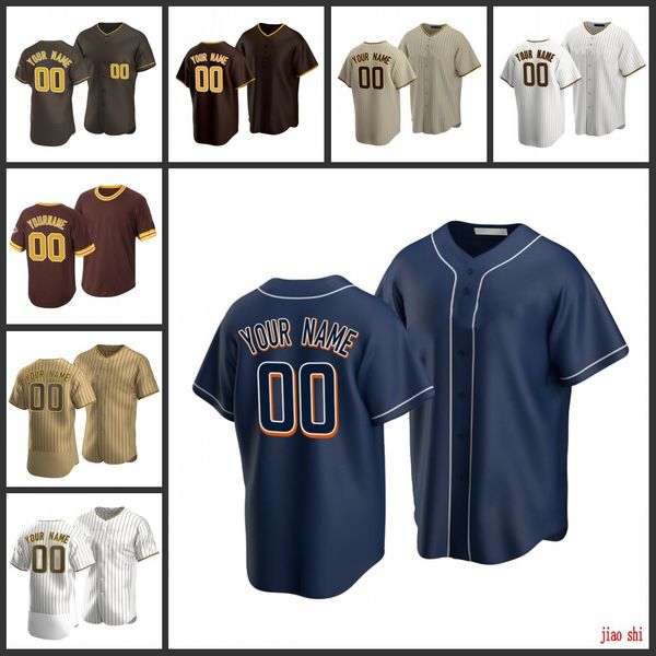 

custom men women youth baseball jerseys cronenworth paddack machado tatis jr. abrams profar musgrove hader voit bogaerts kim soto mens jerse, Blue;black