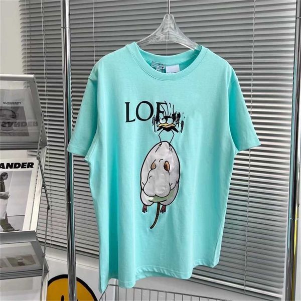 

80% off factory outlet online fashion correct early spring loe luojia animation chihiro men's and women's printed t-shirt short sl, White