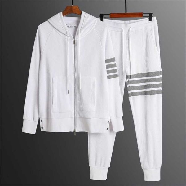 

80% off factory outlet online spring autumn new style zipper hooded long sleeved shirt sweater casual sports suit men's and women', Gray