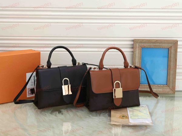 

classic tote designer sling bags cross body bag luxury flap buckle wallet handbag lock decoration detachable shoulder strap bag
