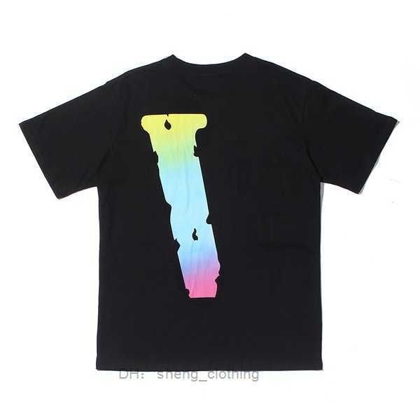 

v lones men's t-shirts desginer summer tee men t-shirt tshirt short big v hip hop print women lovers clothing 4 wipv, White;black