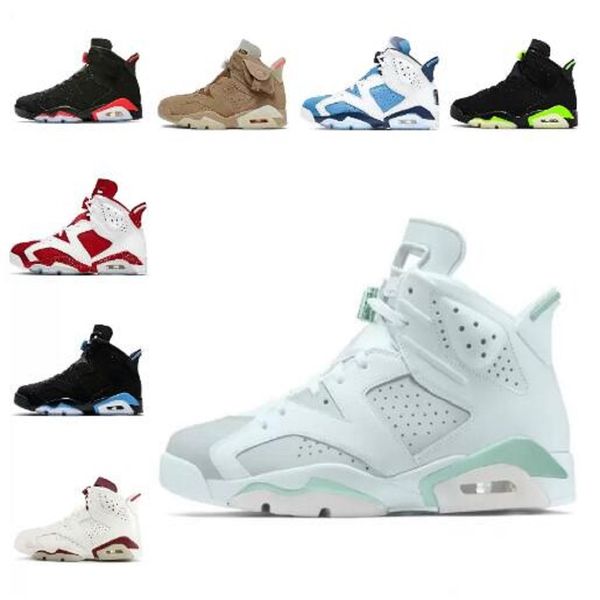 

jumpman 6 6s red oreo mens basketball shoes midnight navy maroon mint foam unc british khaki triple black infrared white electric green carm