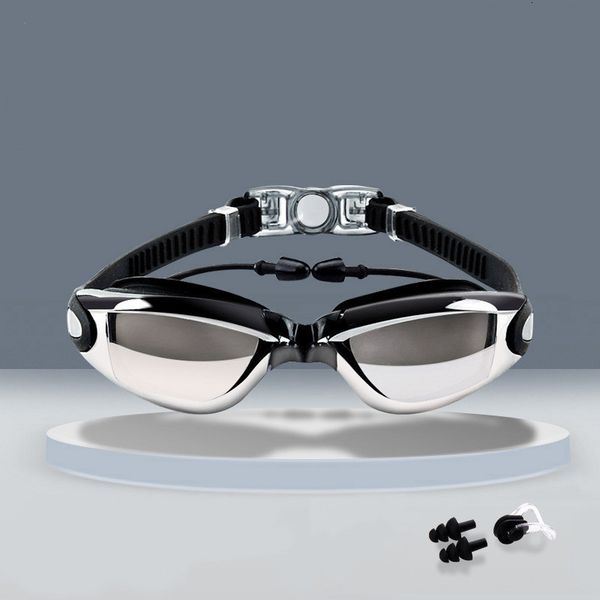 

goggles women men swimming goggles antifog uv hd natacion hombre silicone adjustable diving glasses swimming pool eyewear 230320